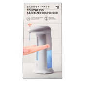 Sharper Image White Touchless Automatic Commercial Soap Dispenser